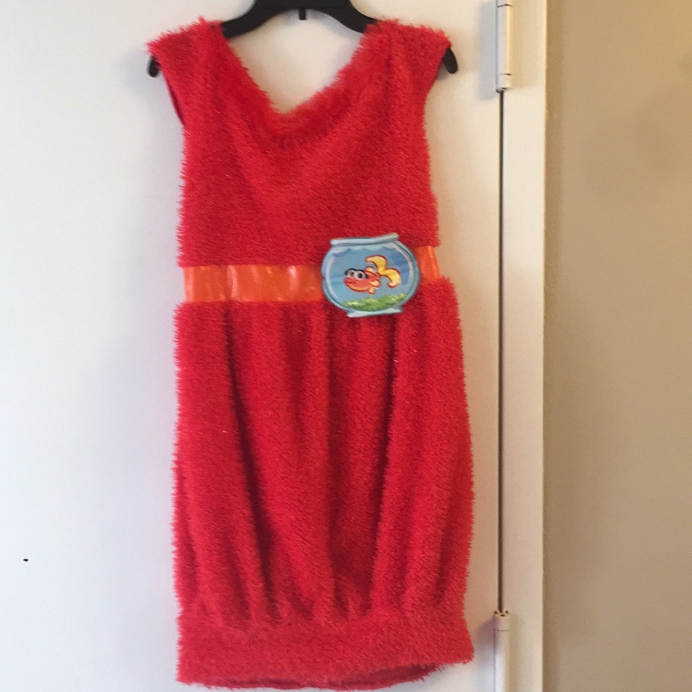Girls Elmo Costume